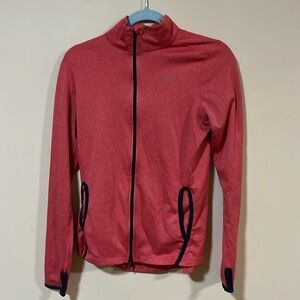 Medium Red Nike Dri-Fit Zip Up